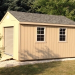 East Troy shed with windows